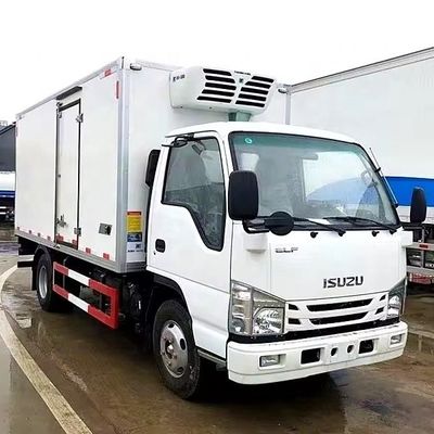SUZU HOWO Shacman 5cbm รถบรรทุกตู้เย็น รถบรรทุกส่งของตู้เย็น 10cbm 20cbm
