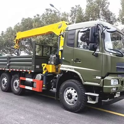 จีน Dongfeng KR 6.3T รถกระบะติดรถยนต์เครนสําหรับสะพาน สถานีใต้ดิน อาคาร