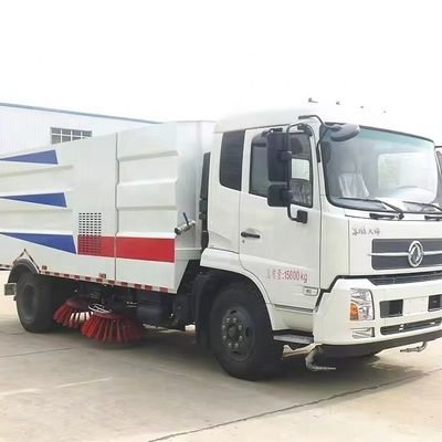 210hp 12cbm รถล้างถนน รถล้างถนนขนาดเล็ก ยูโร 2 4x2