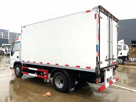 SUZU HOWO Shacman 5cbm รถบรรทุกตู้เย็น รถบรรทุกส่งของตู้เย็น 10cbm 20cbm