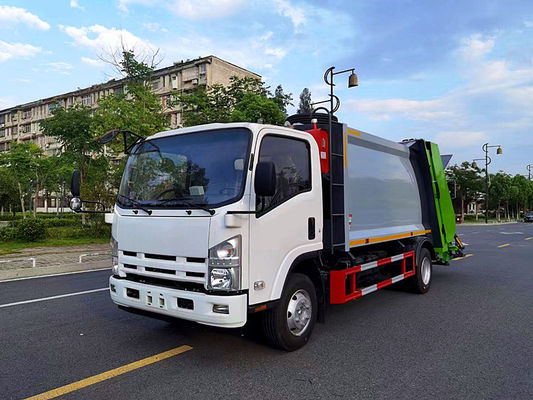 ISUZU ชาซี 10m3 เครื่องบดขยะ รถขยะ รถเก็บขยะ รถขยะ 8 ตัน