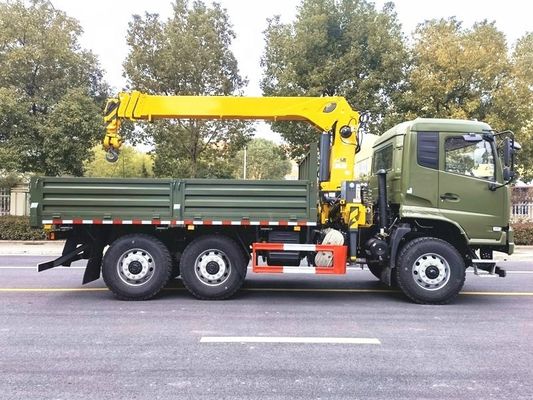 จีน Dongfeng KR 6.3T รถกระบะติดรถยนต์เครนสําหรับสะพาน สถานีใต้ดิน อาคาร