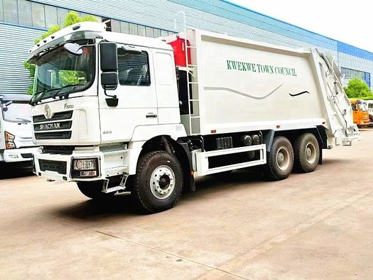จีน Shacman 20cbm Compactor รถขยะ มือซ้ายและขวาขับ Euro 2