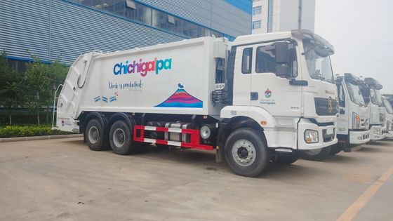 จีน Shacman 20cbm Compactor รถขยะ มือซ้ายและขวาขับ Euro 2