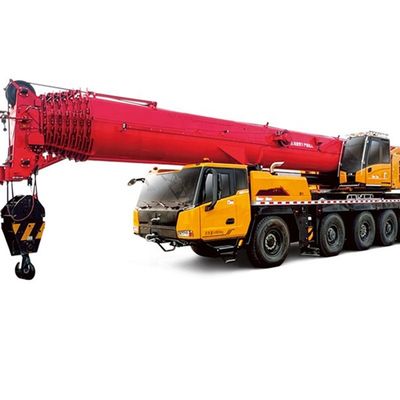 อุปกรณ์การก่อสร้างเครนรถบรรทุกเคลื่อนที่ 25 ตัน ขนาดถังน้ํามัน 400-500 ลิตร