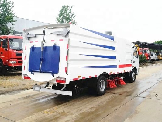 DONGFENG 8cbm รถกวาดถนน รถกวาดถนน 4x2 120hp