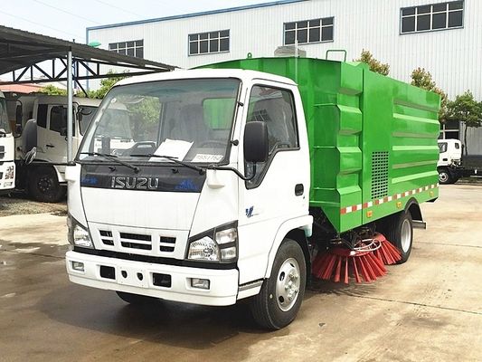 DONGFENG 8cbm รถกวาดถนน รถกวาดถนน 4x2 120hp