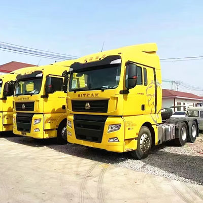 เครื่องยนต์ใหม่และมือสอง Sitrak หัวรถยนต์ Euro 5/6 Sinotruck รถยนต์ 480hp 540hp
