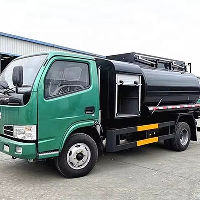 จีน DONGFENG 5cbm รถบรรทุกน้ํามัน รถบรรทุกเก็บน้ํามันขนาดเล็ก 4X2