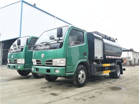 จีน DONGFENG 5cbm รถบรรทุกน้ํามัน รถบรรทุกเก็บน้ํามันขนาดเล็ก 4X2