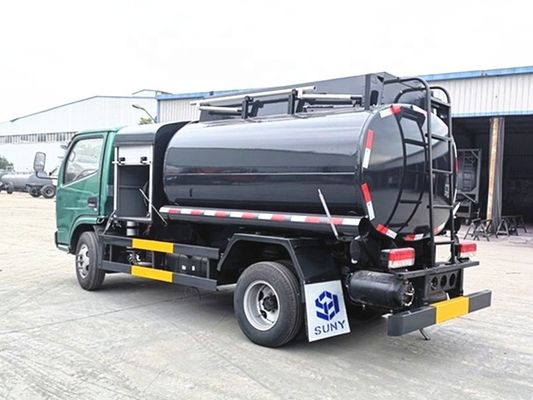 จีน DONGFENG 5cbm รถบรรทุกน้ํามัน รถบรรทุกเก็บน้ํามันขนาดเล็ก 4X2