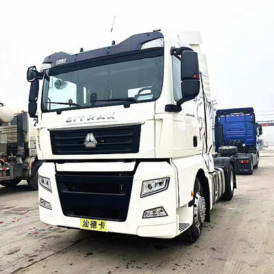 เครื่องดึง Sitrak ใหม่และมือสอง รถบรรทุก หัวรถบรรทุก 4X2 6X4 ยูโร 6 การขนส่งเหมืองแร่