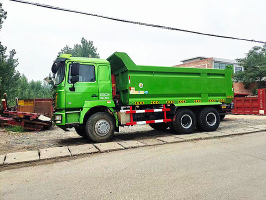 Shacman Delong F3000 6X4 รถบรรทุกขยะ 380hp รถบรรทุกขัดยาง Euro2/3 ด้วยราคาโรงงาน