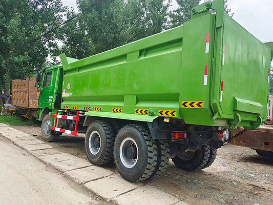 Shacman Delong F3000 6X4 รถบรรทุกขยะ 380hp รถบรรทุกขัดยาง Euro2/3 ด้วยราคาโรงงาน