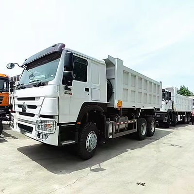Sinotruk HOWO รถบรรทุกขยะ 6X4 ในคลัง 380Hp 25 CBM รถบรรทุกขยะ 40 ตัน