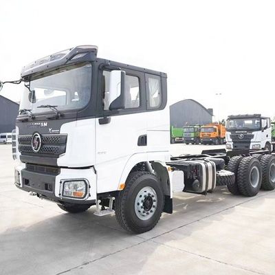 Shacman Sinotruck ดอนเฟง เทรคเตอร์ รถบรรทุก หัวรถยนต์ รถบรรทุก ยูโร 3 385HP 6X4