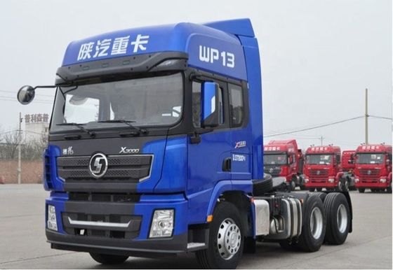 Shacman Sinotruck ดอนเฟง เทรคเตอร์ รถบรรทุก หัวรถยนต์ รถบรรทุก ยูโร 3 385HP 6X4