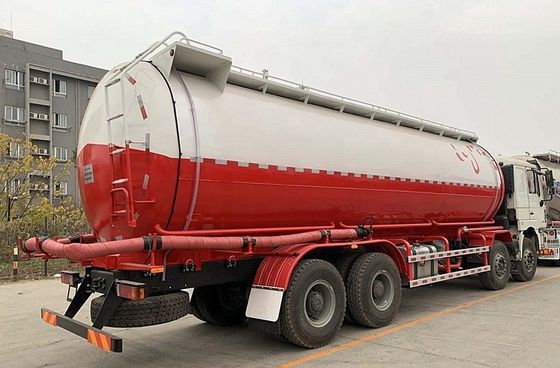 Shacman M3000 รถบรรทุกปูนซีเมนต์จํานวนมาก สําหรับการขนส่ง 10 ความเร็ว 6 × 4