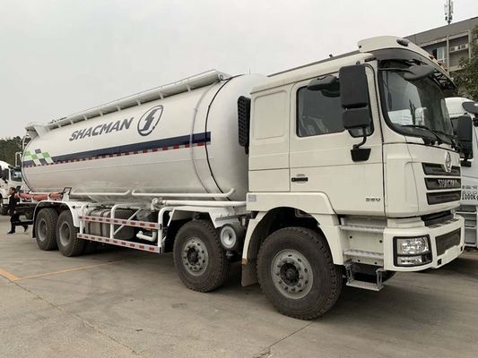 Shacman M3000 รถบรรทุกปูนซีเมนต์จํานวนมาก สําหรับการขนส่ง 10 ความเร็ว 6 × 4