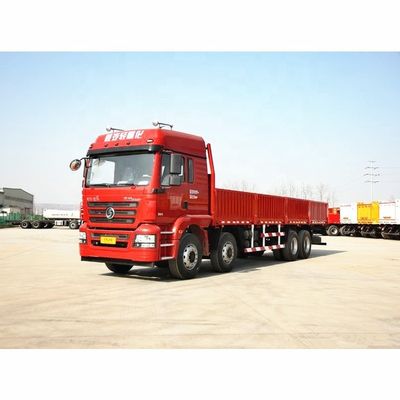Shaanxi Shacman รถบรรทุกสินค้าเบา รถบรรทุกส่งสินค้าสําหรับการขนส่งวัสดุก่อสร้าง