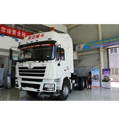 Shaanxi Shacman Delong F3000 หัวรถบรรทุกแรงดันด้วยเครื่องยนต์ Weichai
