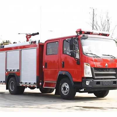 SINOTRUK HOWO 5cbm 12cbm รถดับเพลิง รถดับน้ําฉุกเฉิน