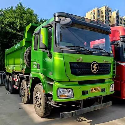Shacman Dump Truck Stock X3000 ขวาขับ 10 ล้อ 6X4 รถกระบะ 385HP