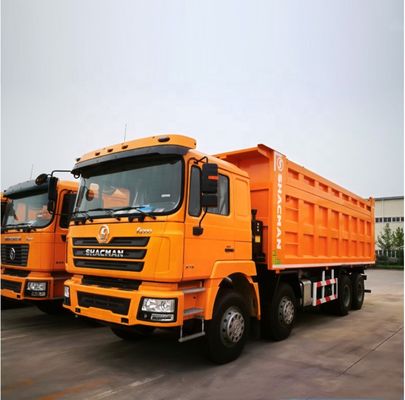 Shacman Dump Truck Stock X3000 ขวาขับ 10 ล้อ 6X4 รถกระบะ 385HP