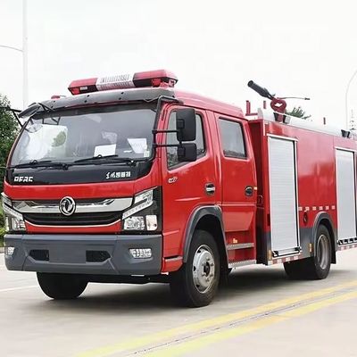 DONGFENG 4cbm 8cbm ถังน้ํา รถดับเพลิง รถดับเพลิง 4x2