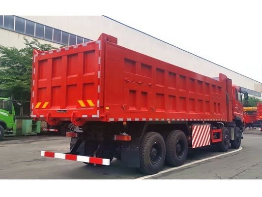 รถจีน 15cbm CNG รถบรรทุก 8X4 รถบรรทุกหนักราคาดี
