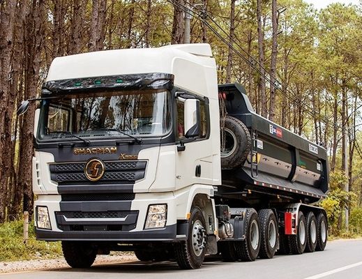 Shacman Dongfeng Sinotruck 6X4 รถบรรทุกหนัก 8X4 ยูโร 3 12 ยาง