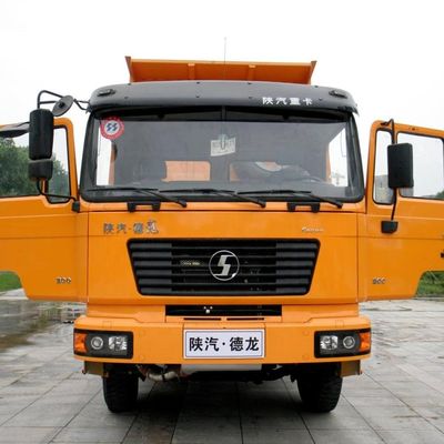ชายจีน Shacman 8X4 50tons 60tons ขนาดรถบรรทุกขยะมาตรฐาน