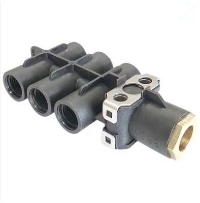 Shacman อะไหล่ DZ95189360070 เครื่องเชื่อมส่งอากาศจากพลาสติก 7 เส้นทาง เครื่องเชื่อมอากาศ 7 เส้นทาง