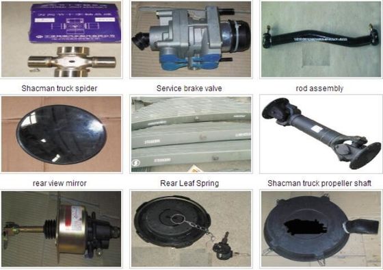 Shaanxi Shacman Truck Cab Parts F3000 กระจกมองหลังซ้าย รถบรรทุกหนัก
