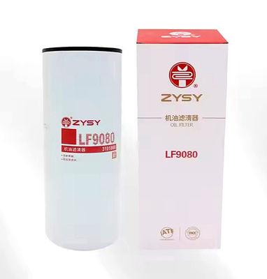Sinotruk Howo รถบรรทุกส่วนยนต์ เครื่องกรองน้ํามัน LF9080 ของแท้ สําหรับซ่อมแซมและเปลี่ยน