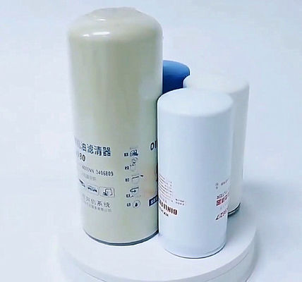 Sinotruk Howo รถบรรทุกส่วนยนต์ เครื่องกรองน้ํามัน LF9080 ของแท้ สําหรับซ่อมแซมและเปลี่ยน