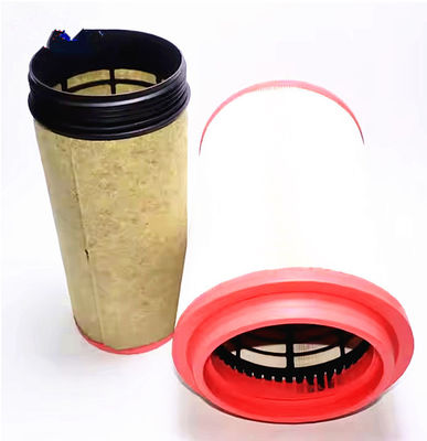 Howo เครื่องยนต์อะไหล่ อุปกรณ์กรองอากาศ Wg9725190103 Wg9725190200 Wg9725190055 โรงงานเดิม สําหรับการซ่อม