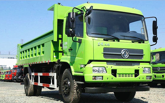 Dongfeng 10 Ton RHD 4X2 Tipper Truck สําหรับขนส่งสินค้า พร้อมเครื่องยนต์แบบ B17033 และมาตรฐานการปล่อยระดับยูโร 2