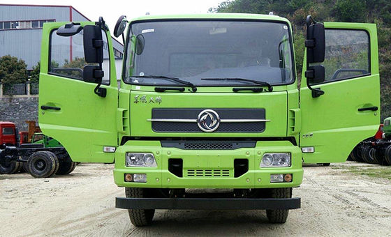 Dongfeng 10 Ton RHD 4X2 Tipper Truck สําหรับขนส่งสินค้า พร้อมเครื่องยนต์แบบ B17033 และมาตรฐานการปล่อยระดับยูโร 2