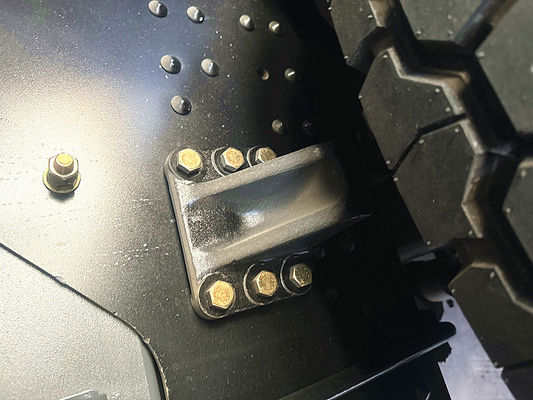 ชิ้นส่วนอะไหล่ Shacman รถบรรทุก F2000/F3000/X3000 หลังสปริงลิมิตบล็อก DZ95259521011 ชิ้นส่วนระบบแขวนเดิม